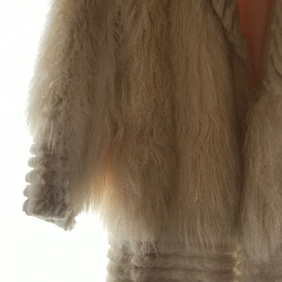 Mongolian fur coat size M - Picture 5 of 8